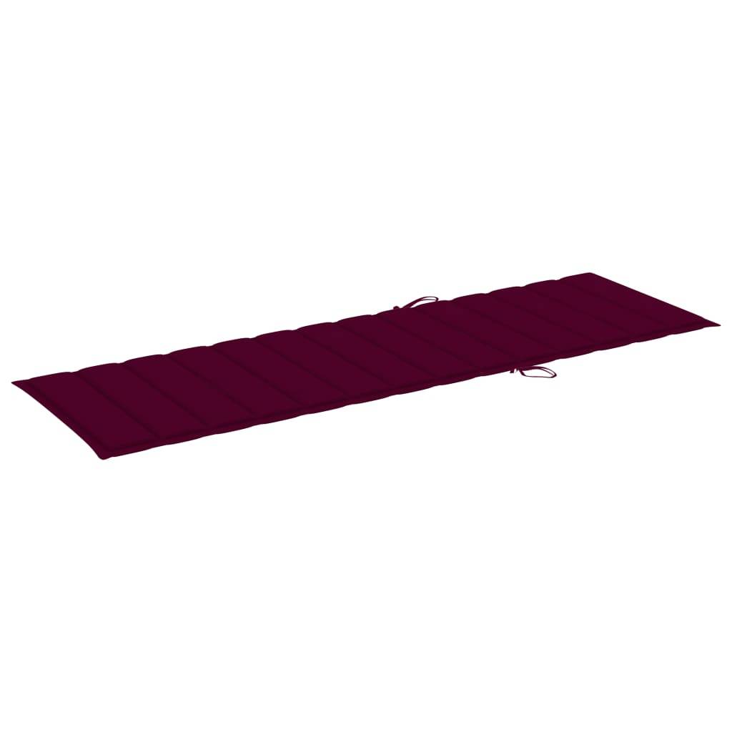 2 pcs Bain de soleil - Transats - Chaises longues avec coussins Bambou - MEUBLE PRO-JU6315 - Image 9