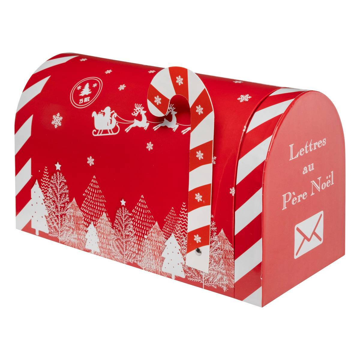Fééric Lights & Christmas - Lot de 3 boîtes cadeau boîte aux lettres rouge - Feeric Lights & Christmas - Imagen 4