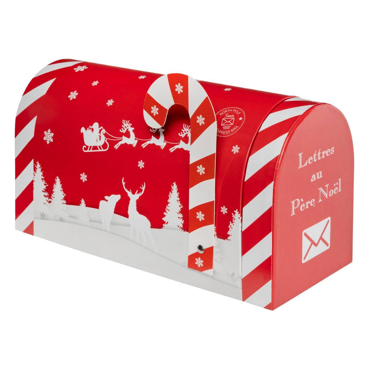 Fééric Lights & Christmas - Lot de 3 boîtes cadeau boîte aux lettres rouge - Feeric Lights & Christmas - Imagen 5