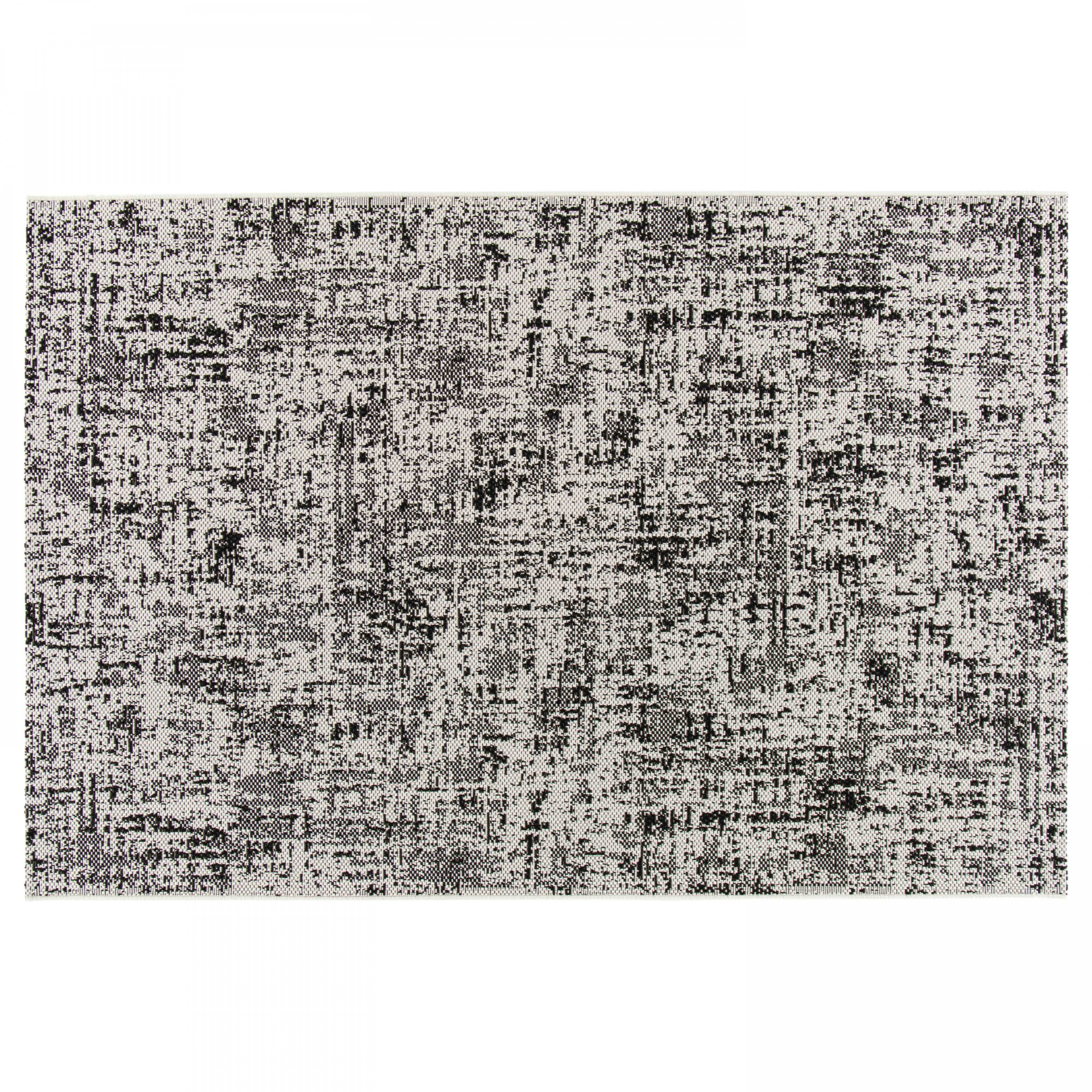 Oviala - Tapis d'extérieur en polypropylène 120 x 170 cm blanc Hella - Oviala - Imagen 1