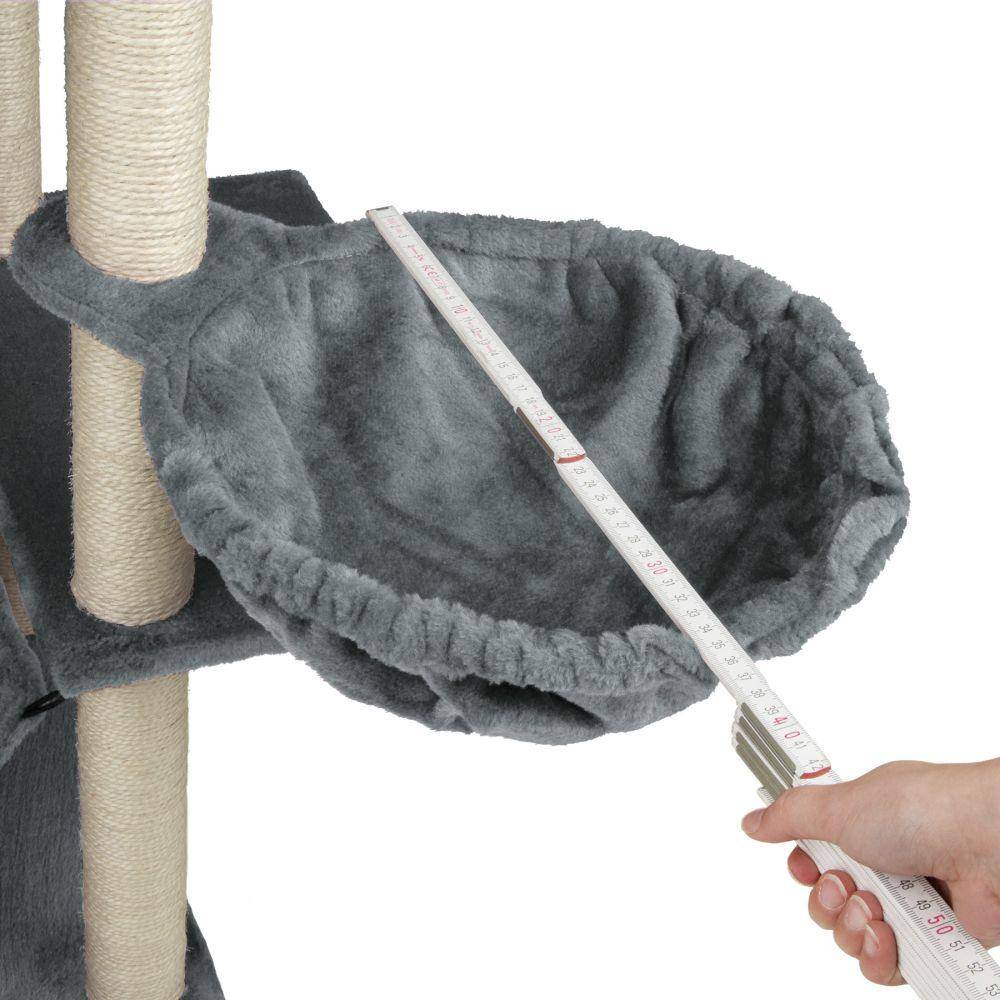 Helloshop26 - Arbre à chat 165 cm gris foncé - Imagen 3