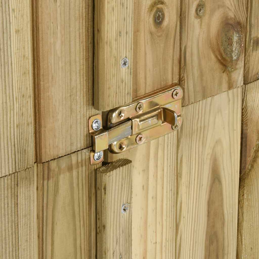 Vidaxl - Abri à outils pour jardin Pin 85x48x177 cm vidaXL 45138 - Image 4