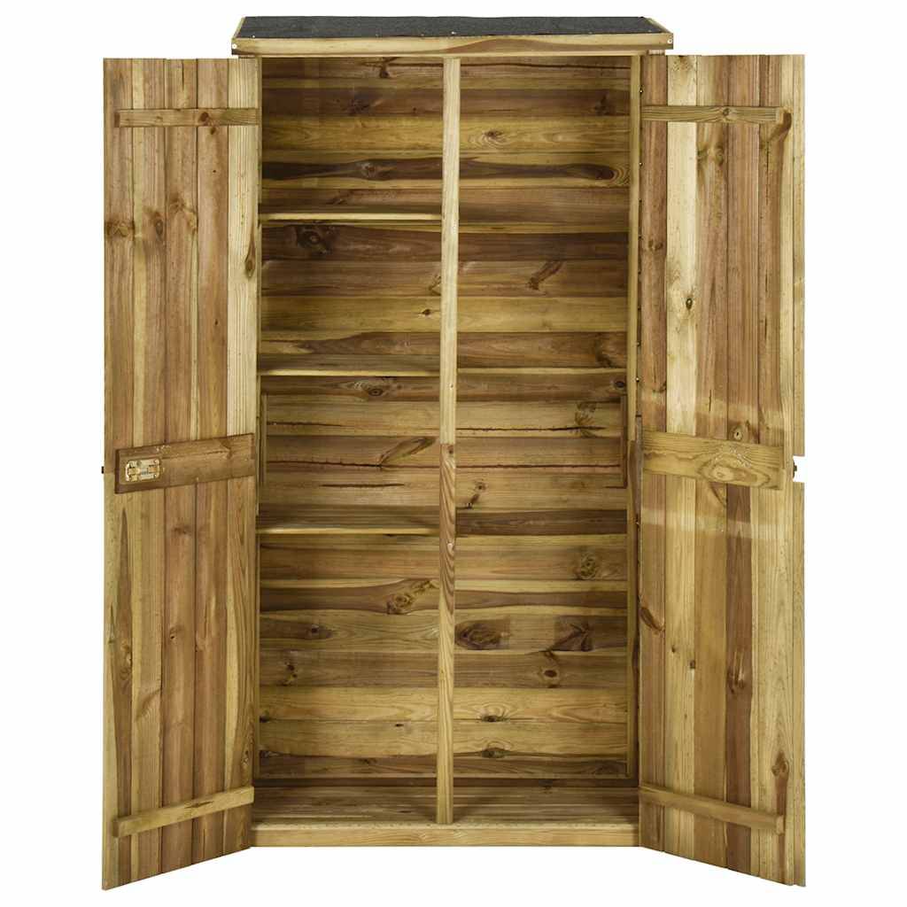 Vidaxl - Abri à outils pour jardin Pin 85x48x177 cm vidaXL 45138 - Image 7