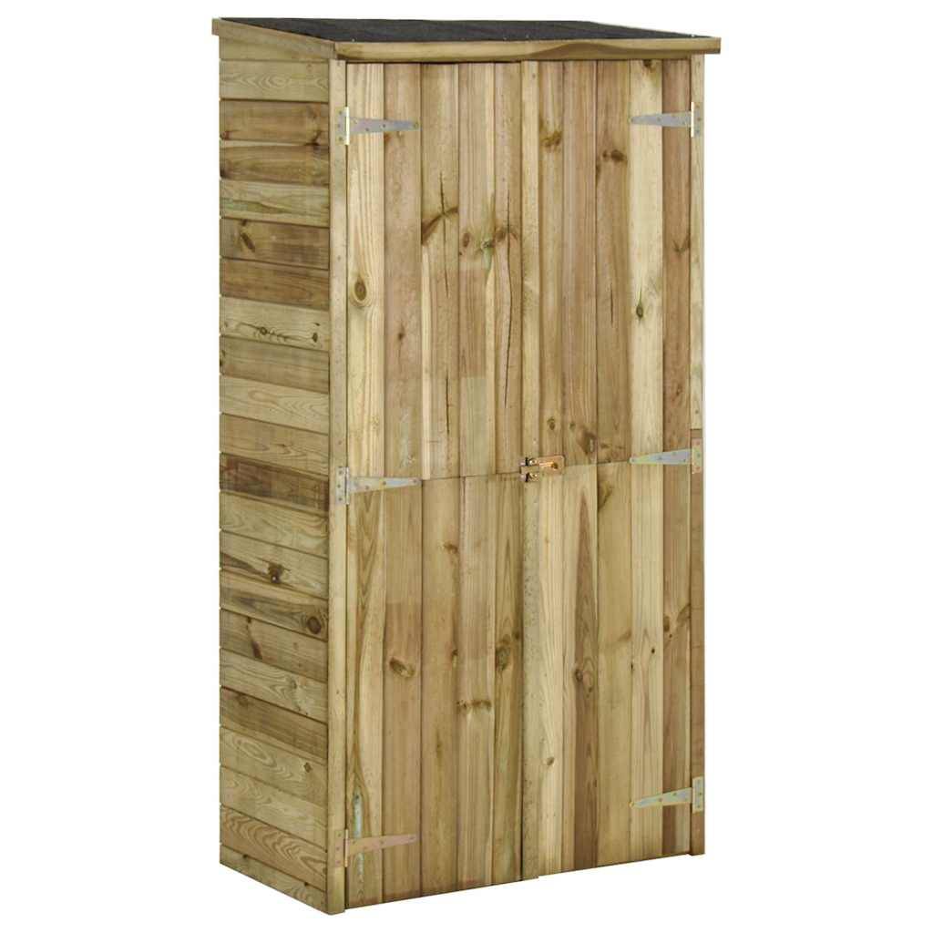 Vidaxl - Abri à outils pour jardin Pin 85x48x177 cm vidaXL 45138 - Image 1