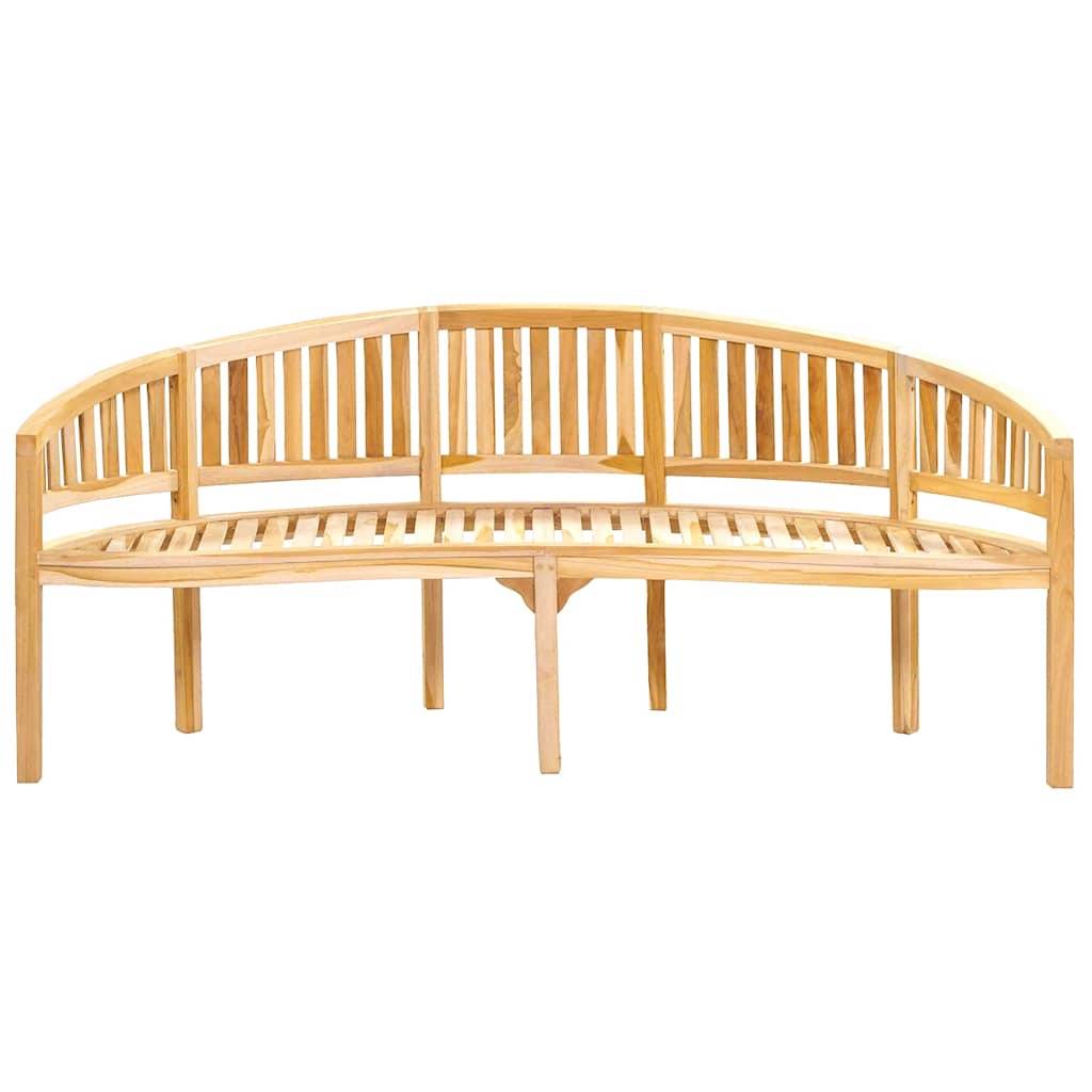 PANGIVO - Banc de jardin bois de teck naturel 200 x 66 x 86 cm - PANGIVO - Image 4