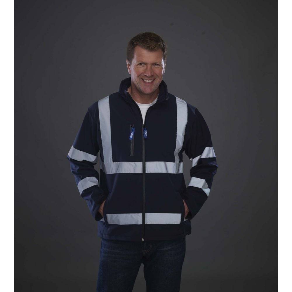 Veste softshell haute visibilité Yoko Marine M - Image 2
