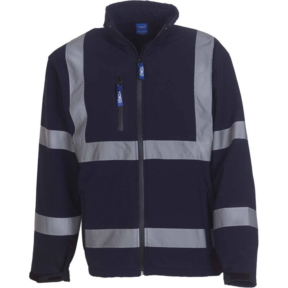 Veste softshell haute visibilité Yoko Marine M - Image 1