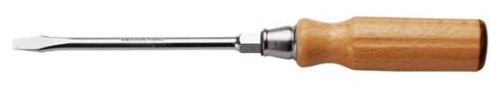 Tournevis manche bois pour vis à fente 14x250mm 385mm - FACOM - ATHH.14X250 - Image 1