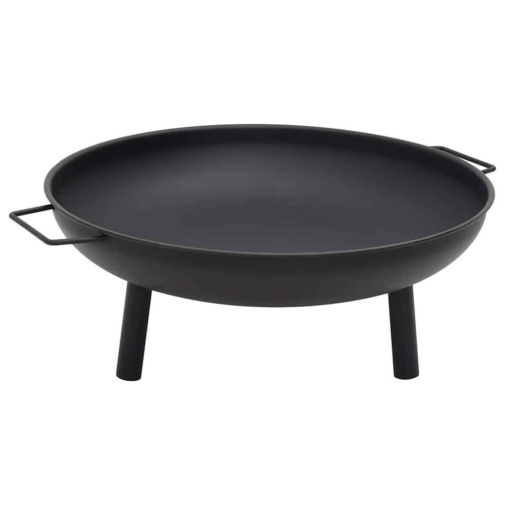 ComfortXL - Brasero Foyer Extérieur en Acier avec Poignées pour Jardin Terrasse 67.5 cm Noir – ComfortXL Outdoor Living - Image 3