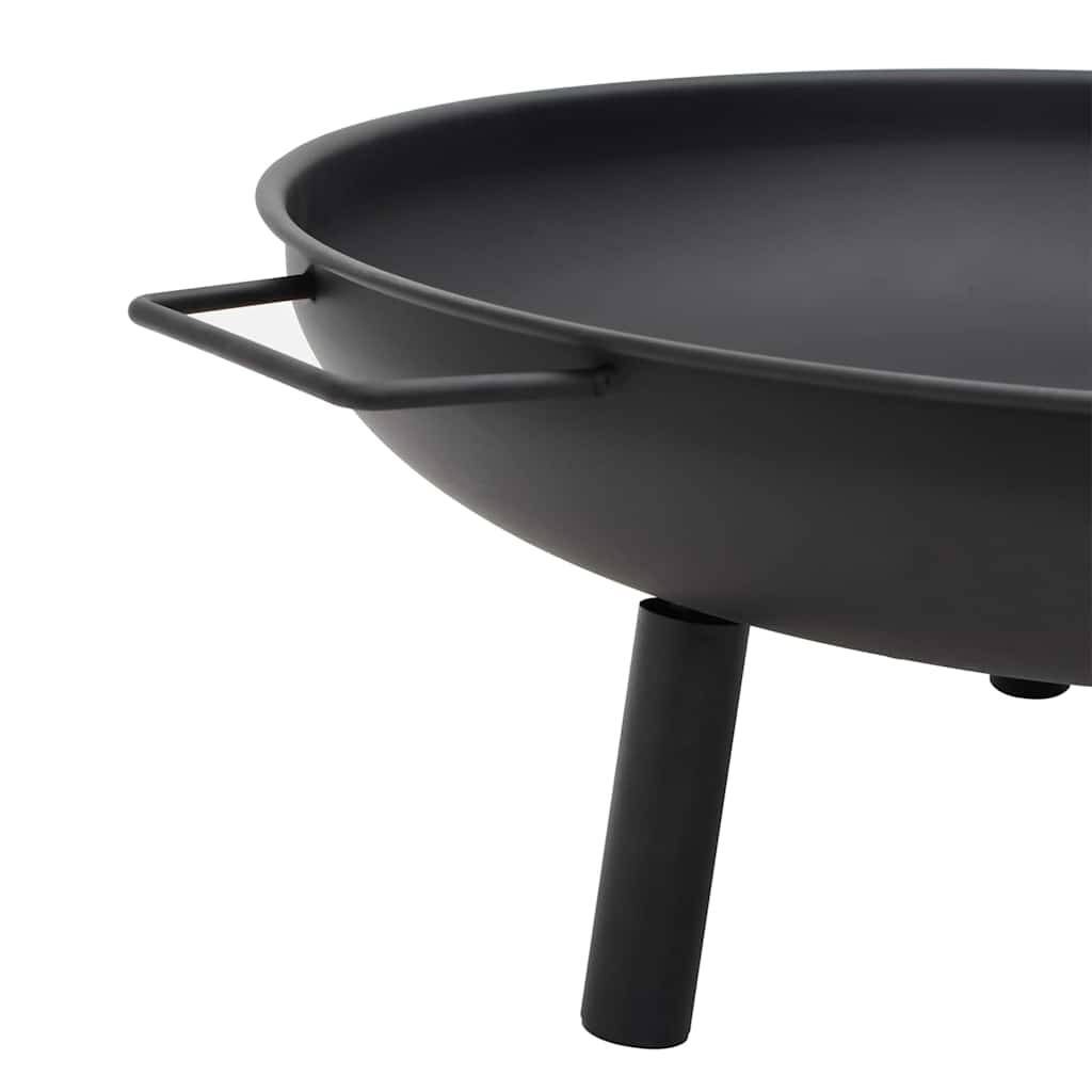 ComfortXL - Brasero Foyer Extérieur en Acier avec Poignées pour Jardin Terrasse 67.5 cm Noir – ComfortXL Outdoor Living - Image 6