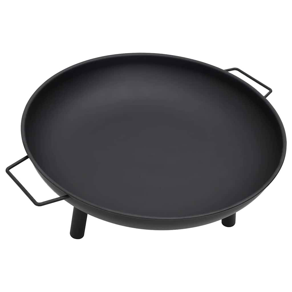 ComfortXL - Brasero Foyer Extérieur en Acier avec Poignées pour Jardin Terrasse 67.5 cm Noir – ComfortXL Outdoor Living - Image 4