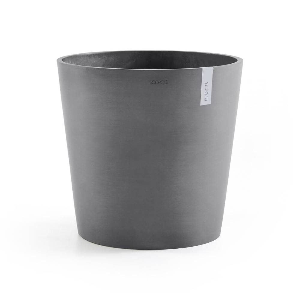 Ecopots - Pot Rond Amsterdam 50 Gris - Ø 50 x H. 43,8 cm - 62 L ECOPOTS - Imagen 1