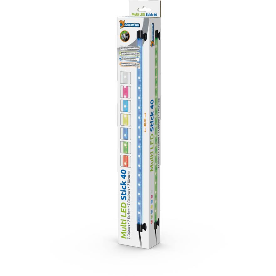 Superfish - Barre LED multicolore pour aquarium 40 cm - SUPERFISH