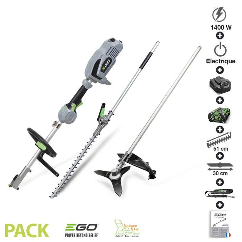 Ego Power + - Pack multi outil jardin débroussailleuse taille-haies batterie chargeur 56 volts EGOPOWER - Imagen 1