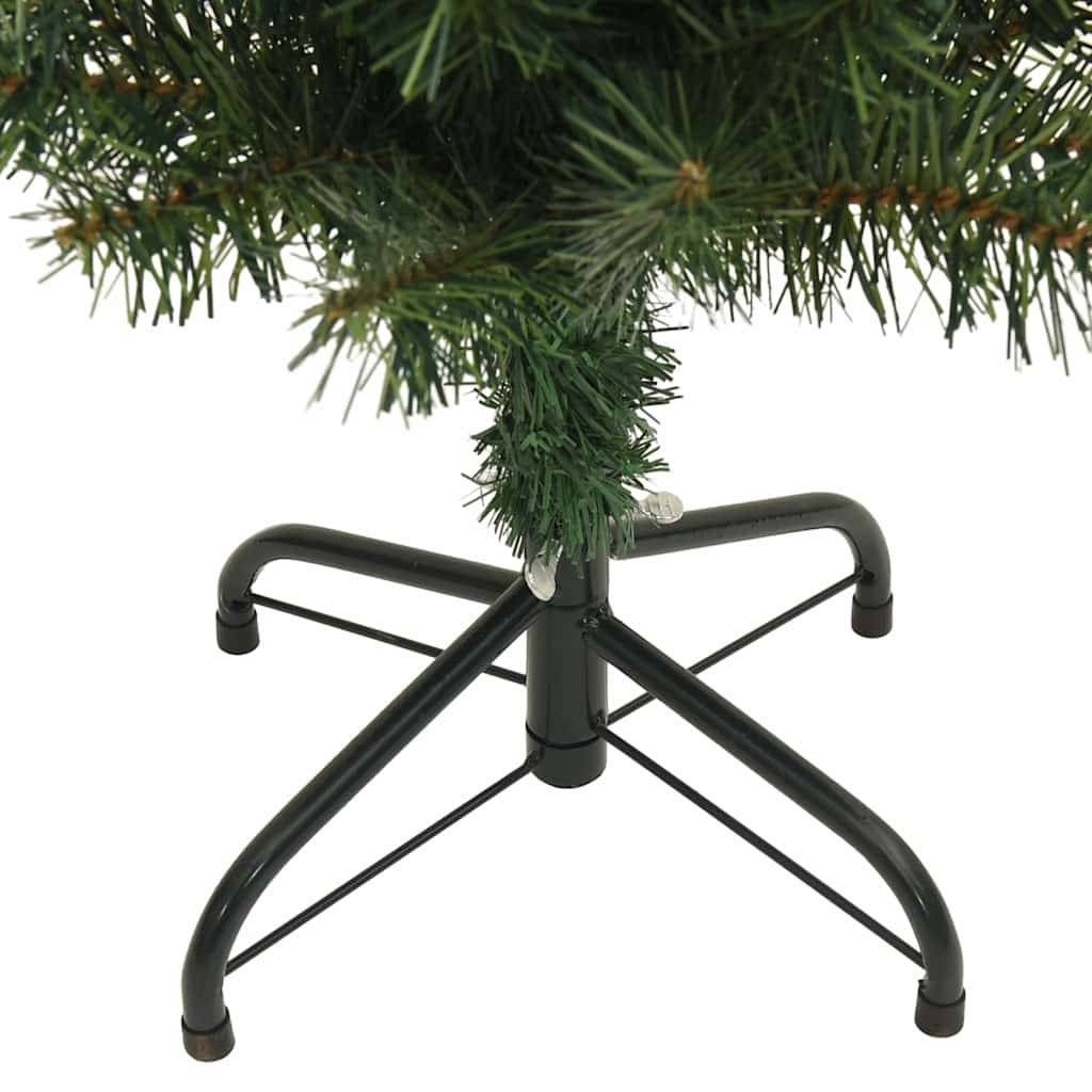 Vidaxl - Sapin de Noël artificiel mince avec support vert 180 cm PVC vidaXL 320950 - Image 6