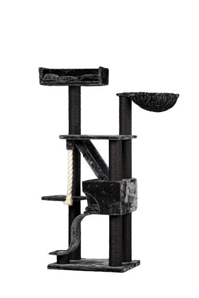 Rhr Concepts Bv - Arbre à chat Kilimandjaro de Luxe Blackline (Gris Foncé) - RHR Concepts BV - Imagen 1