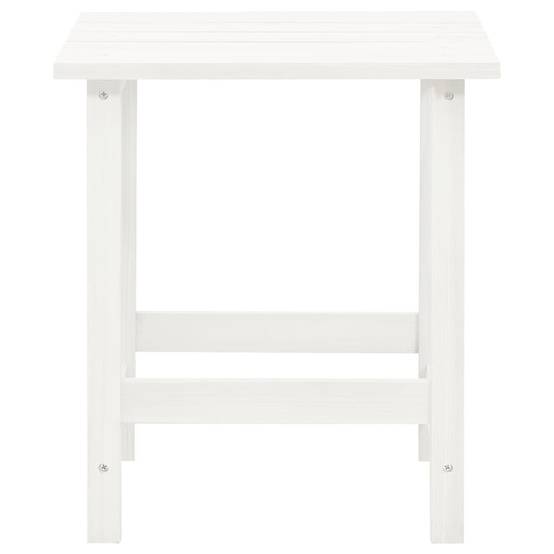Fauteuil de Jardin Adirondack Bois de Sapin avec Table d'Appoint Blanc – ComfortXL Outdoor Living - Image 9