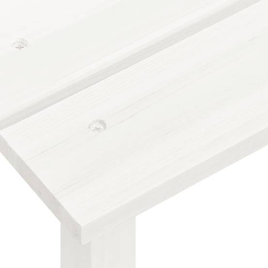 Fauteuil de Jardin Adirondack Bois de Sapin avec Table d'Appoint Blanc – ComfortXL Outdoor Living - Image 10