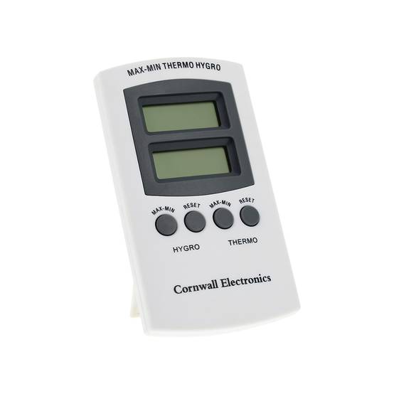 Thermo-Hygromètre digital MIN/MAX - Cornwall Electronics - Image 1