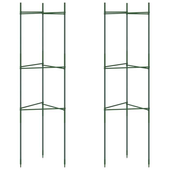 PANGIVO - Cage à tomates acier et polypropylène vert 32 x 29 x 116 cm - PANGIVO - Image 2