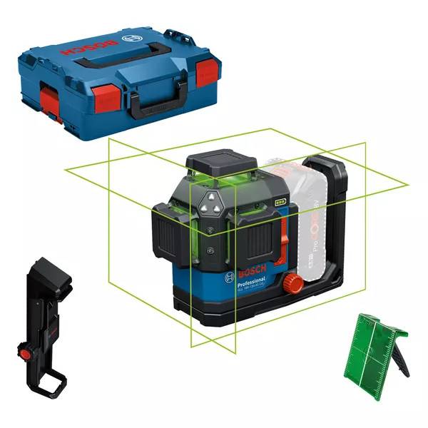 Bosch - Laser à lignes 18V GLL 18V 120-33 CG (sans batterie ni chargeur) en coffret L-BOXX - BOSCH - 0601065101 - Image 1