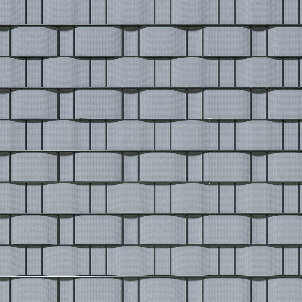 Helloshop26 - Brise vue brise vent film anti regards clôture paravent PVC gris 70 m - Imagen 1