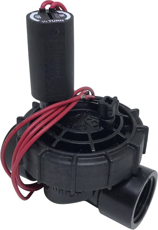 Hunter - Électrovanne Arrosage PGV100JTBDC Hunter Industries Solénoïde Impulsion 9V Ouverture Fermeture Manuelle Vis de Purge Chapeau Dévissable - Image 3