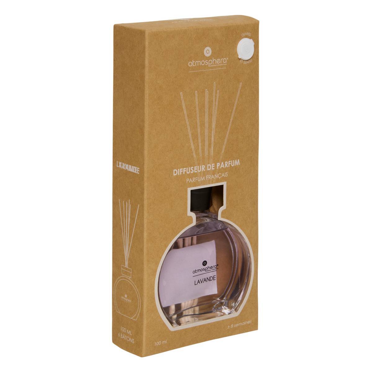Atmosphera - Diffuseur de parfum "Haly" lavande 100ml - Atmosphera Créateur d'intérieur - Imagen 2