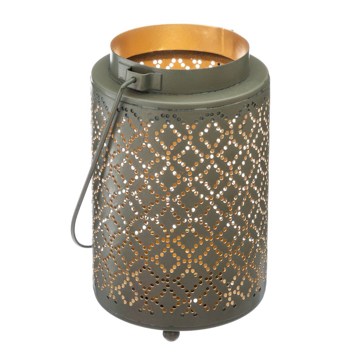 Atmosphera - Lanterne design métal H13cm - Atmosphera Créateur d'intérieur - Image 1