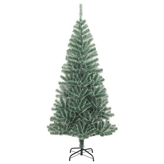 Vidaxl - Sapin de Noël artificiel avec neige floquée vert 210 cm vidaXL 357775 - Image 2