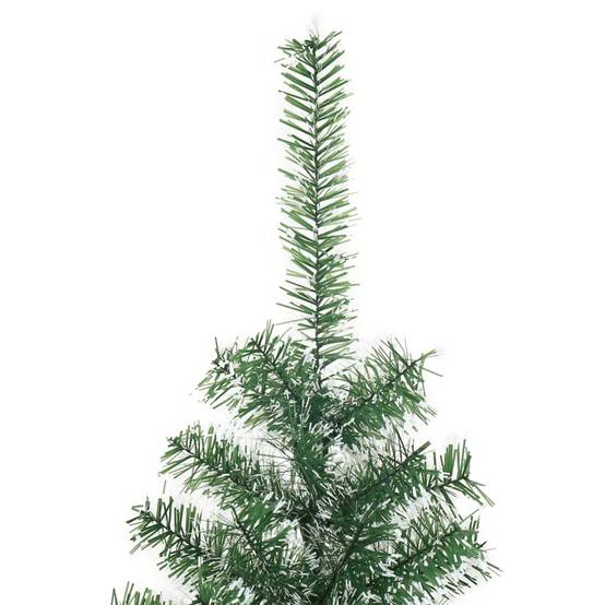 Vidaxl - Sapin de Noël artificiel avec neige floquée vert 210 cm vidaXL 357775 - Image 4