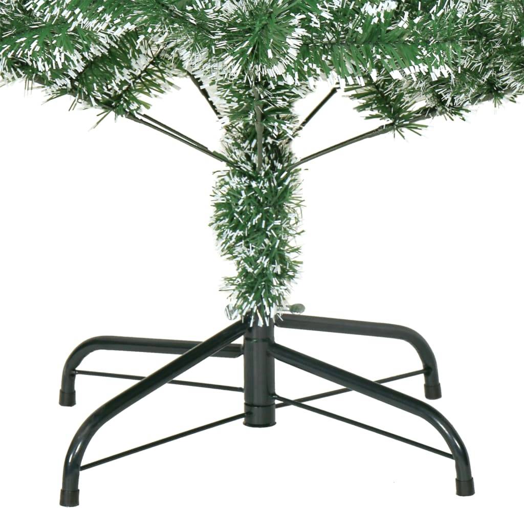 Vidaxl - Sapin de Noël artificiel avec neige floquée vert 210 cm vidaXL 357775 - Image 6