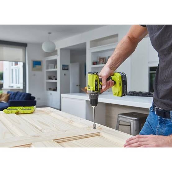Ryobi - Perceuse Visseuse RYOBI - R18DD2-220S - 18V One Plus - 2 batteries 2,0Ah - 1 chargeur - Image 5