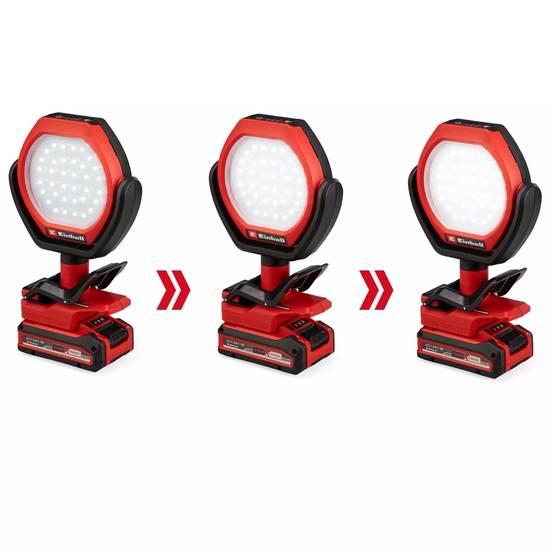Einhell - Lampe d'extérieur GC-OL 18/1500 Li-Solo - LED 1500 lm - tête réglable - Power X-Change - sans batterie/chargeur Einhell - Image 3