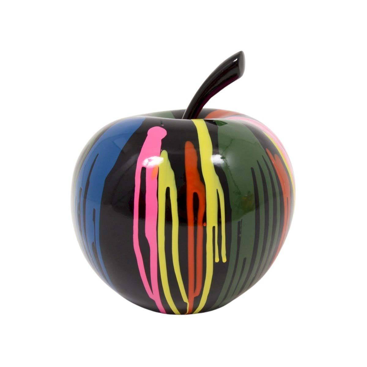 Drimmer - Statuette pomme multicolore en polyrésine Trash - Imagen 1