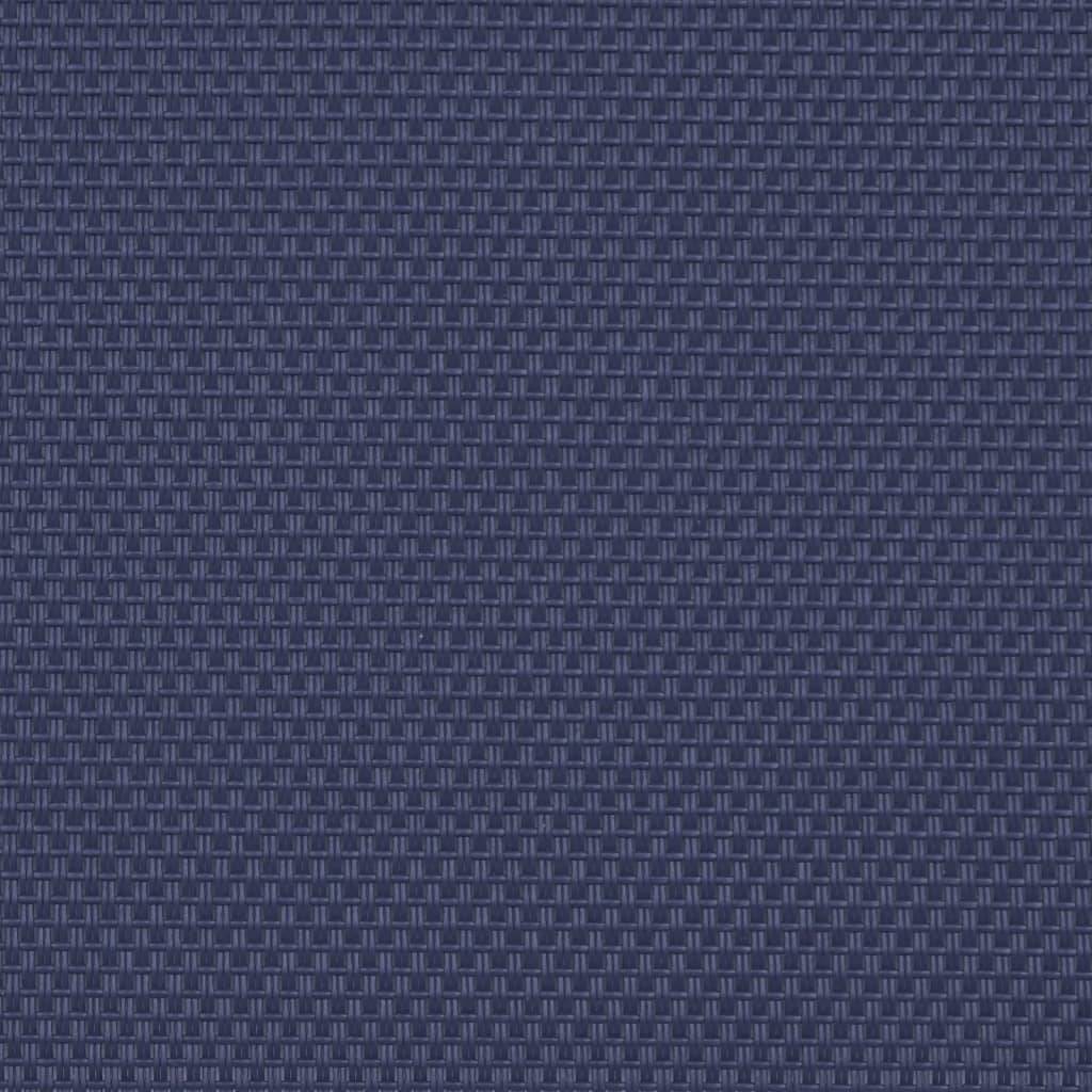 Vidaxl - Chaise longue bleu bois d'acacia solide et textilène vidaXL 4008414 - Image 10