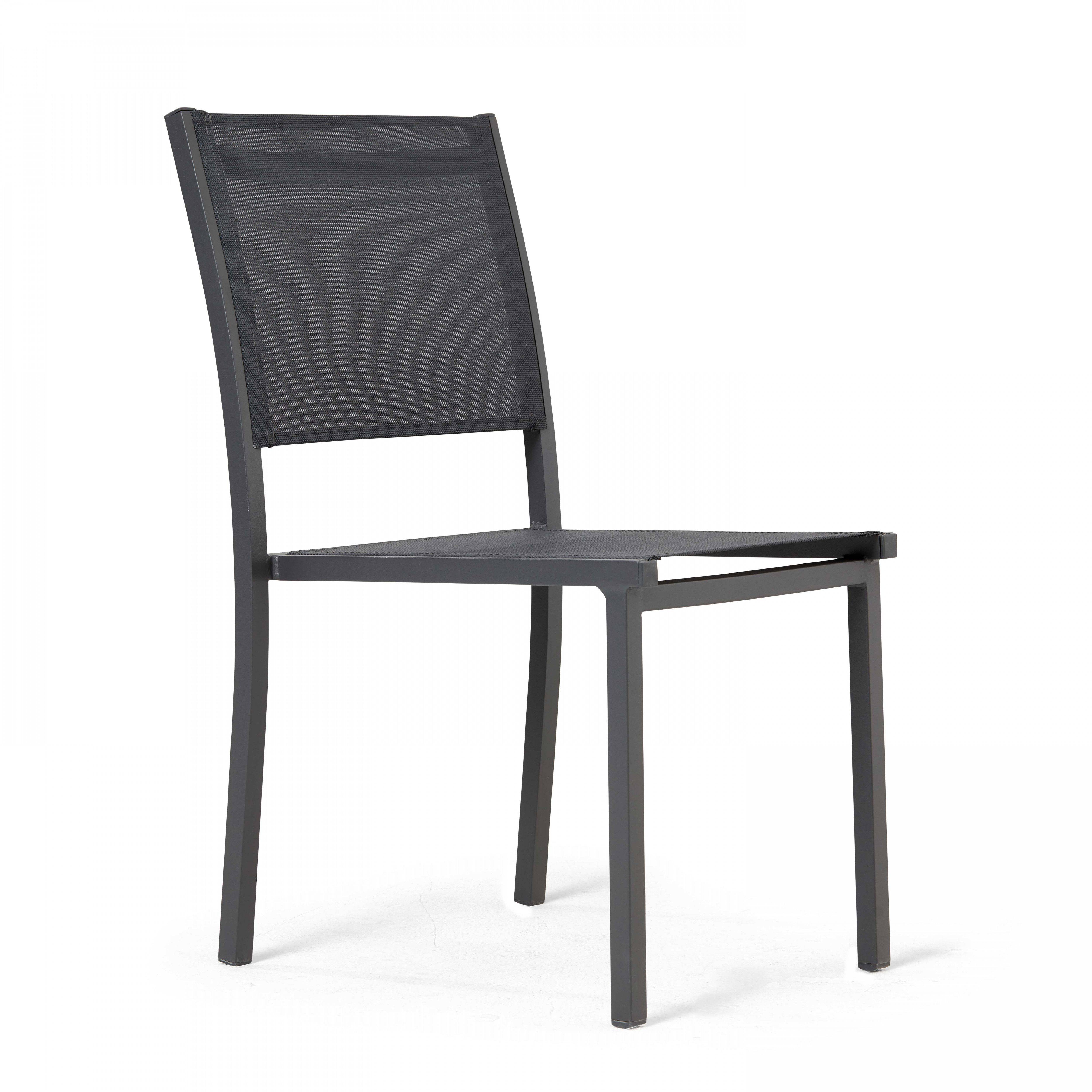 Oviala - Table extensible 8 chaises et 2 fauteuils en aluminium et céramique
 Tivoli - Oviala - Imagen 4