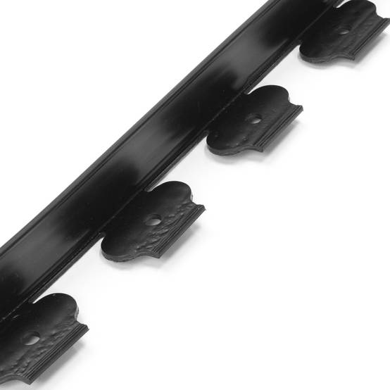 Bordurette de jardin flexible 10 M noire hauteur 5 CM + 30 piquets - Image 5