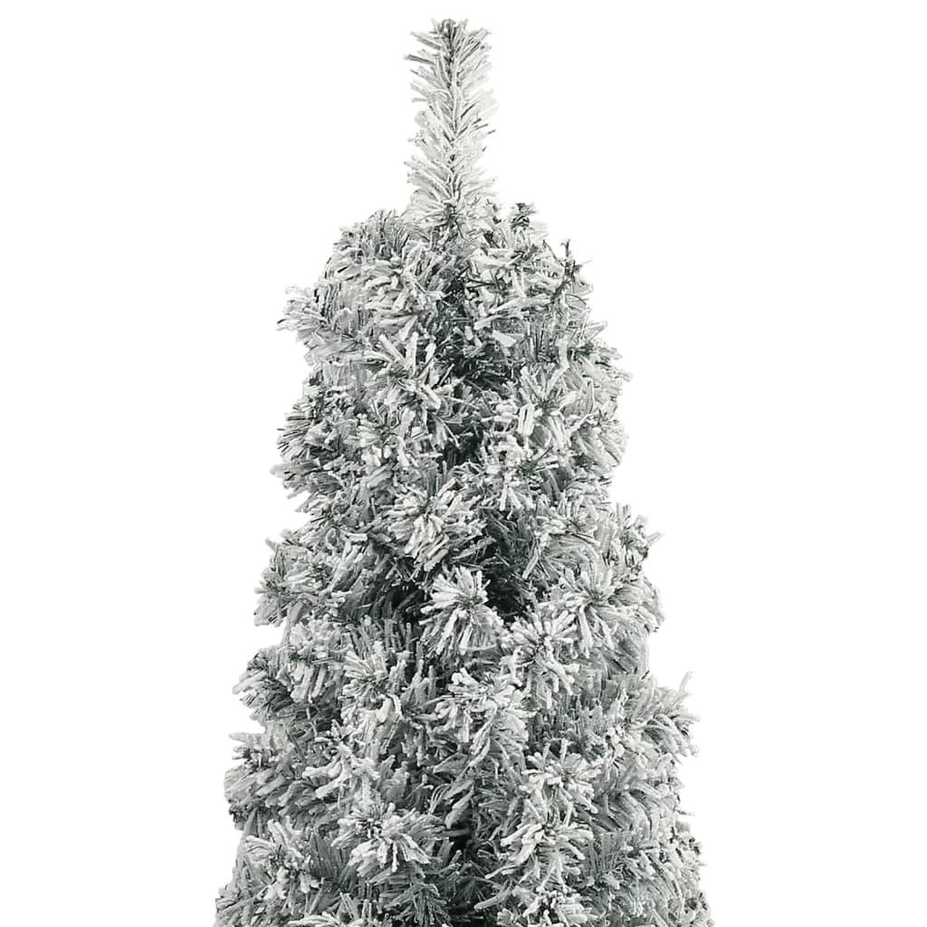 ComfortXL - Sapin de Noël artificiel enneigé mince 300 cm PVC gain de place – ComfortXL Outdoor Living - Image 3