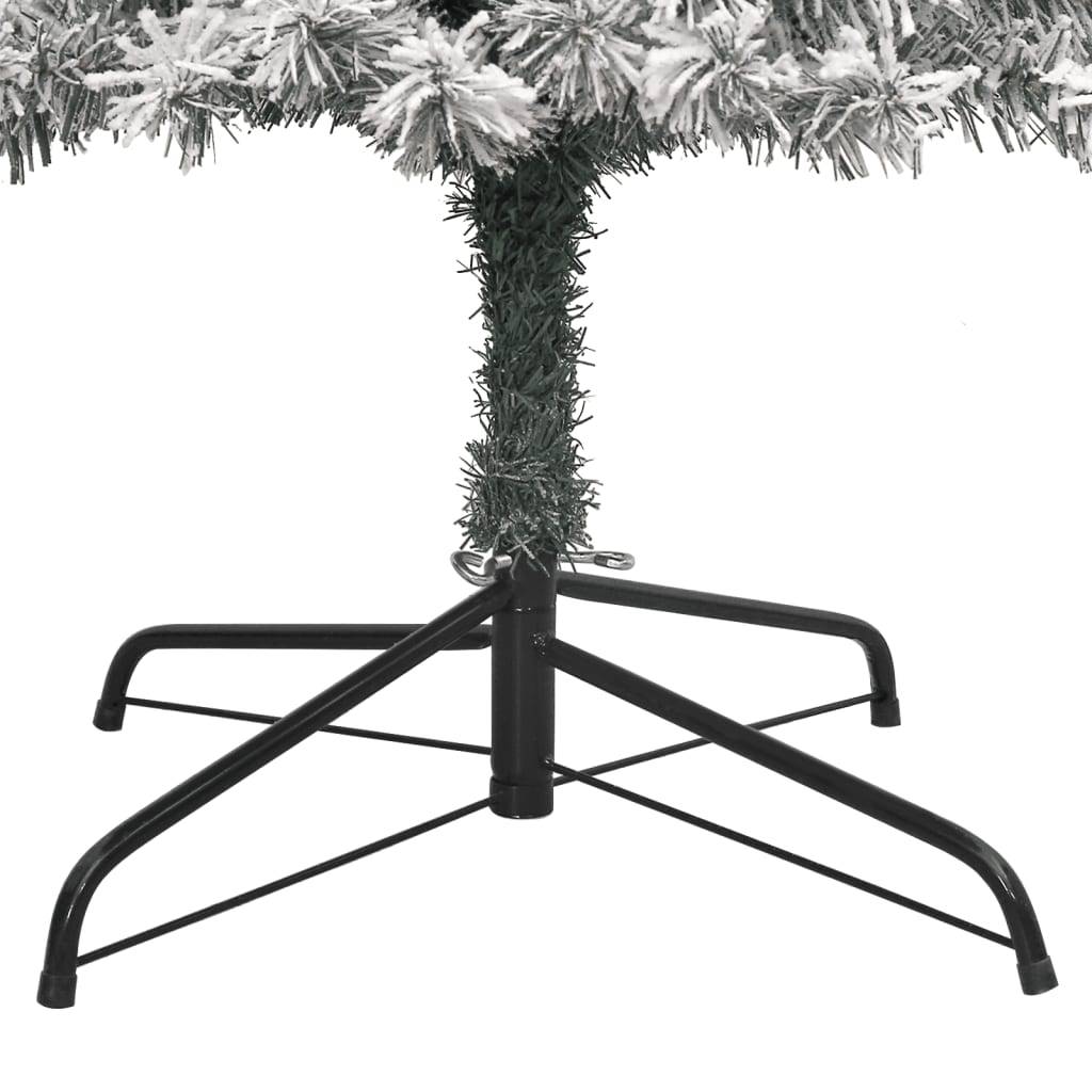 ComfortXL - Sapin de Noël artificiel enneigé mince 300 cm PVC gain de place – ComfortXL Outdoor Living - Image 5