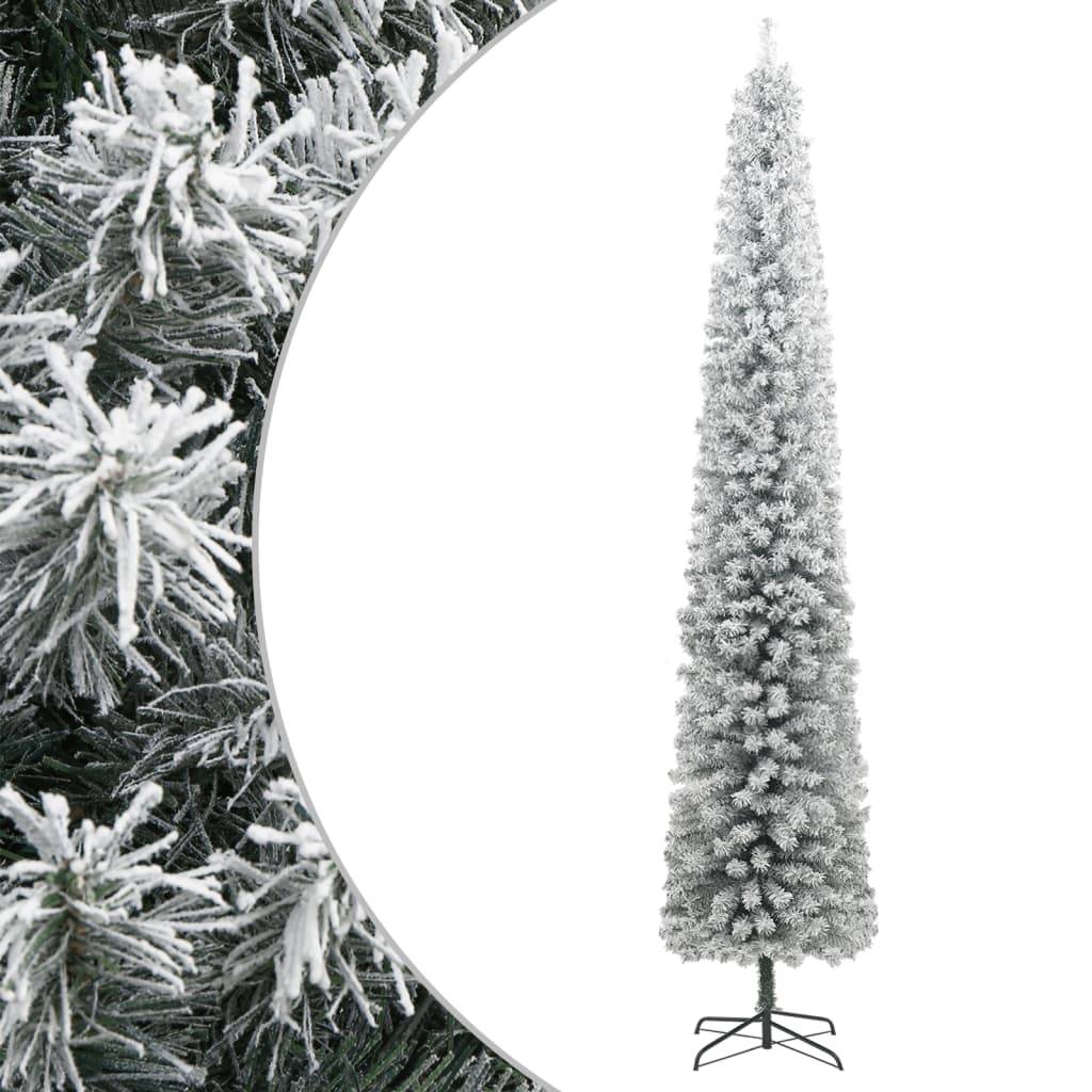 ComfortXL - Sapin de Noël artificiel enneigé mince 300 cm PVC gain de place – ComfortXL Outdoor Living