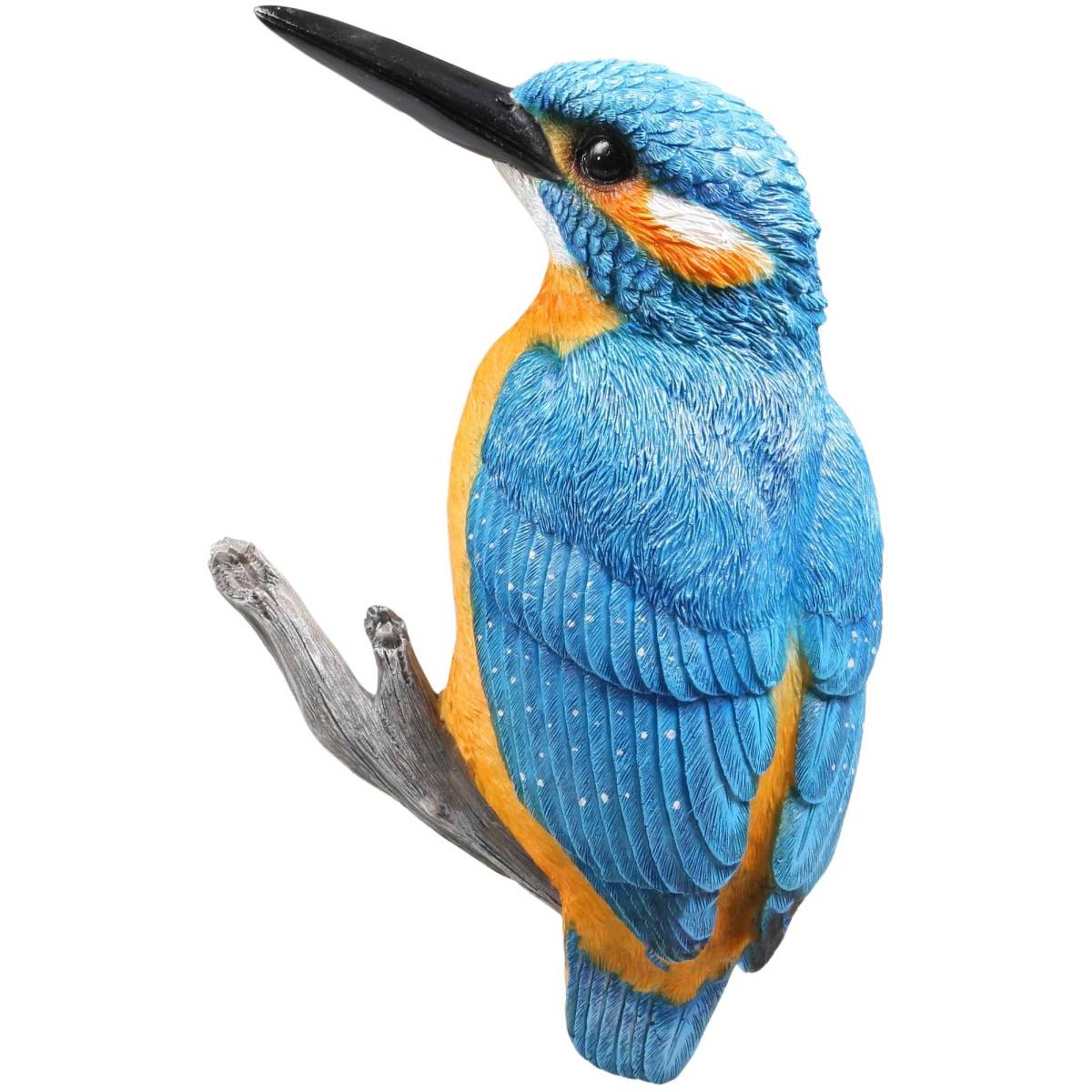 Farmwood Animals - Oiseau martin pêcheur mural en résine 19 x 29 x 5 cm Farmwood Animals - Imagen 1