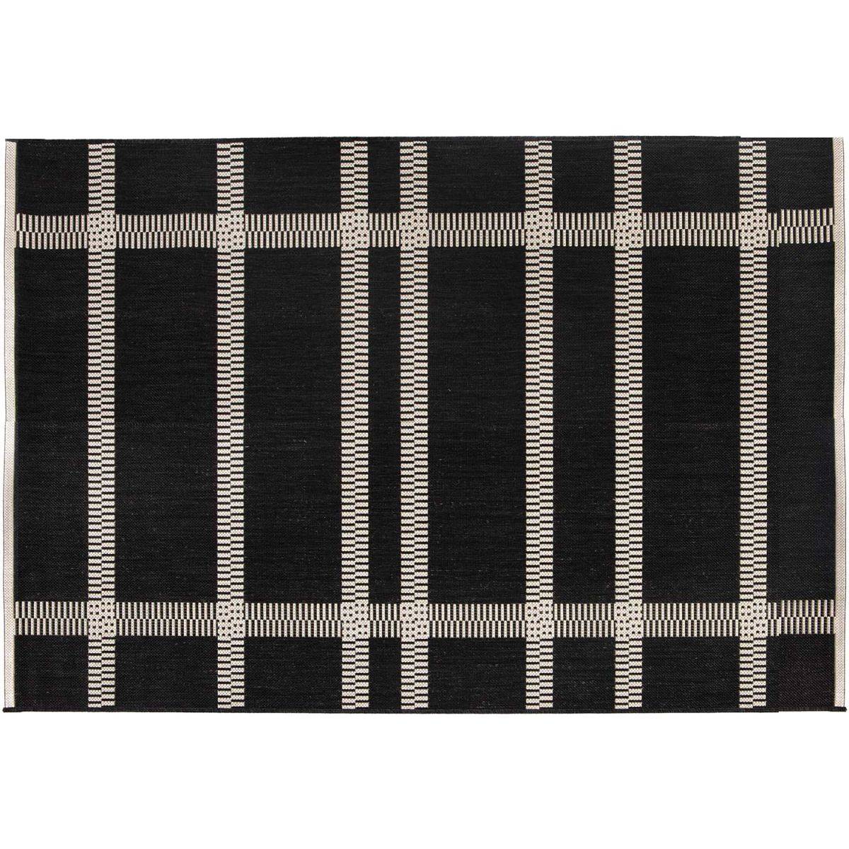 Vivaraise - Tapis extérieur en polypropylène Paomia tonnerre 60 x 110 cm - Imagen 1