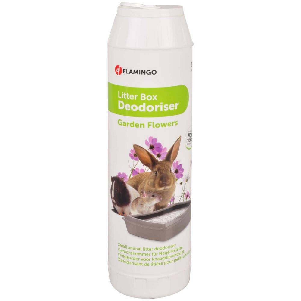 Désodorisant litière pour les rongeurs 750 g " fleurs de jardin"