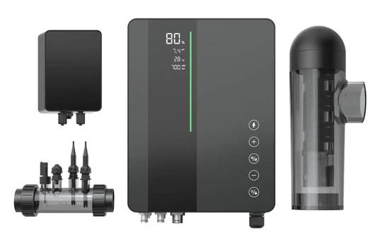 Électrolyseur au sel Ares Inverclear aquark WIFI Inverter 12000h low salt - 22g/h + pH + redox