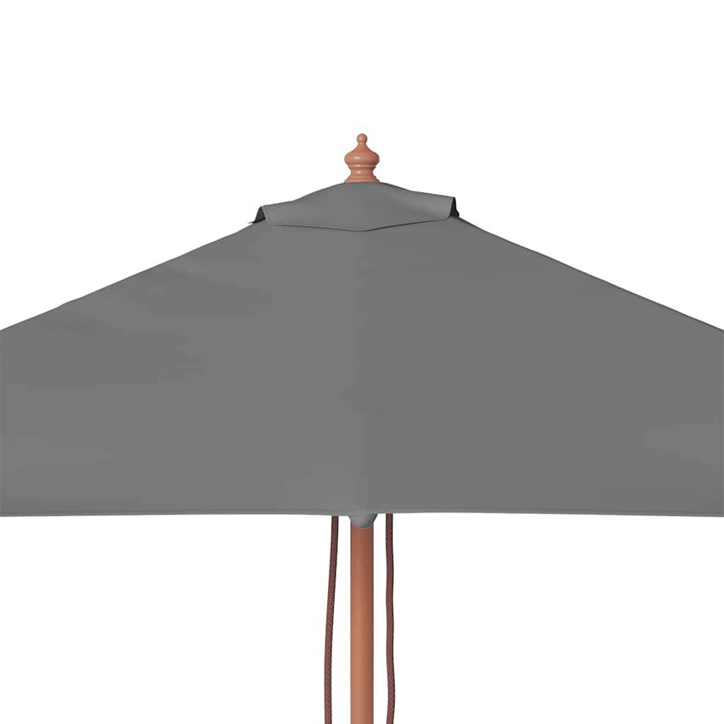 PANGIVO - Parasol extérieur avec mât en bambou, anthracite, 150 x 200 x 235 cm - PANGIVO - Image 7