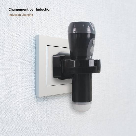 Torche Veilleuse 2-en-1 Rechargeable par Induction - 3 Intensités - Image 2