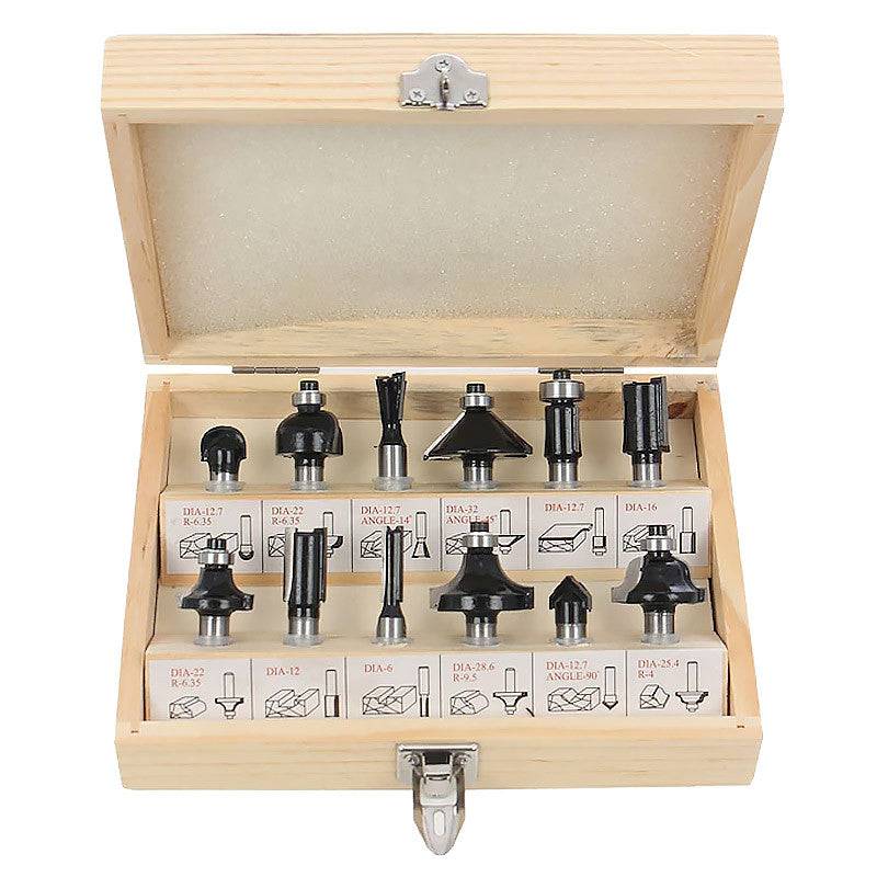 Coffret de fraises HIKOKI 711016 HM 6 mm (12 pièces) Hikoki