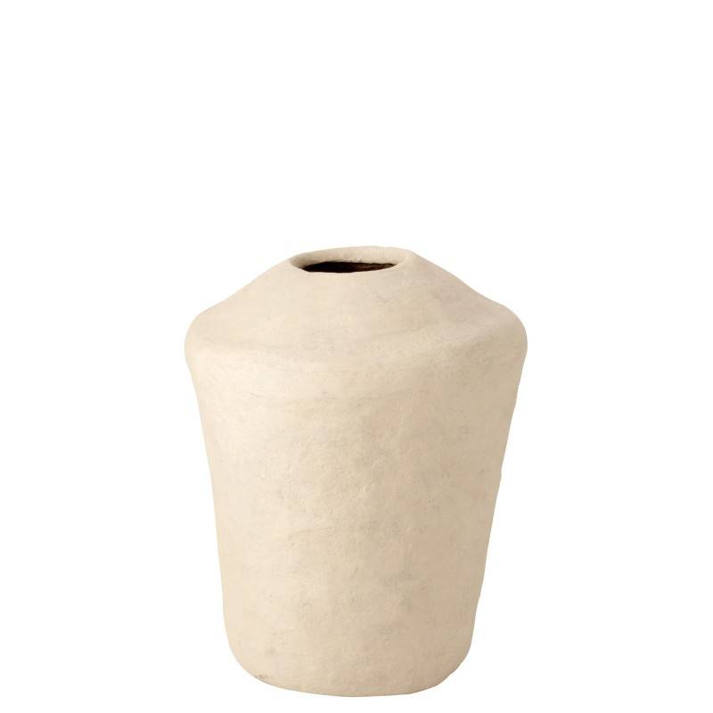 J-Line - Vase haut en papier blanc 50x50x63 cm - J-Line - Image 1