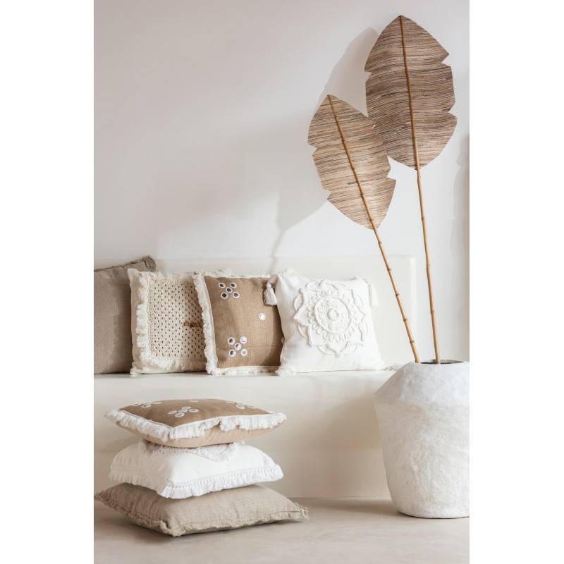 J-Line - Vase haut en papier blanc 50x50x63 cm - J-Line - Image 2